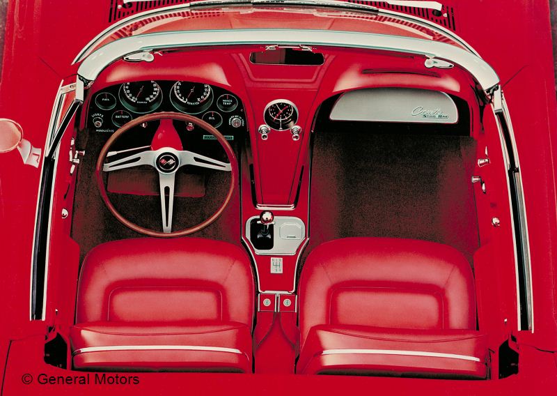 1965-Corvette innen
