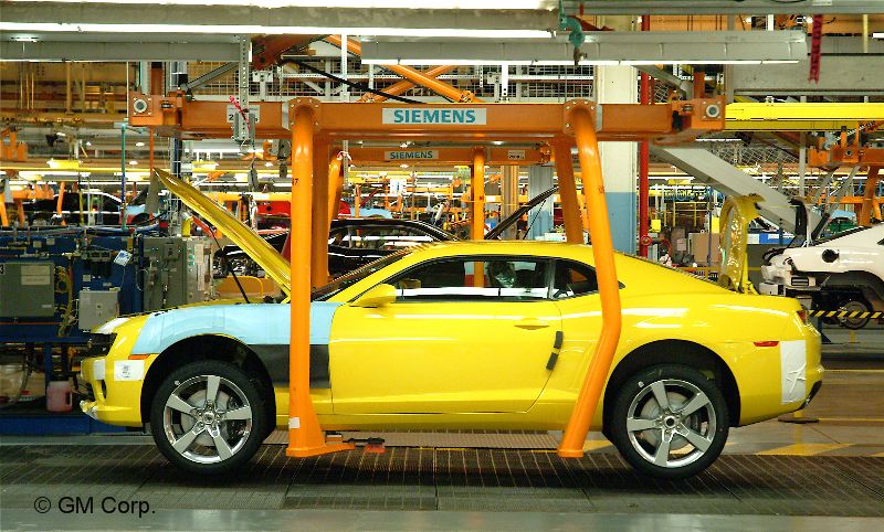 2010 Camaro Production2